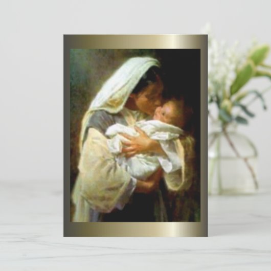 Blessed Virgin Mary and Infant Child Jesus (Standing Front)