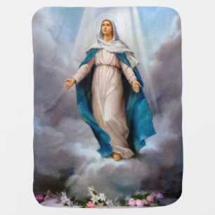 Blessed Virgin Mary Baby Blanket