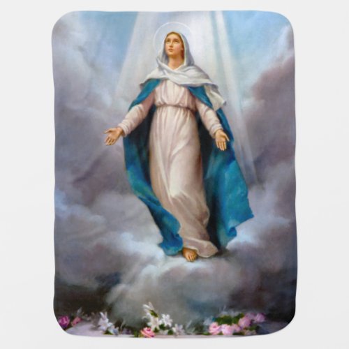 Blessed Virgin Mary Baby Blanket