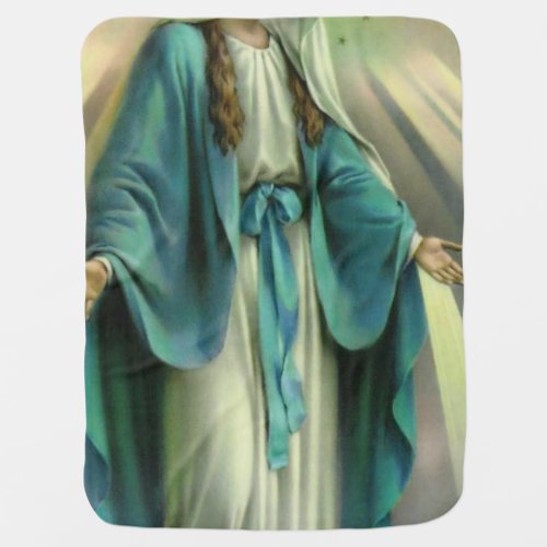 Blessed Virgin Mary Baby Blanket