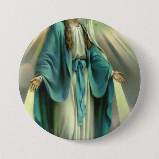 Blessed Virgin Mary Button (Front)