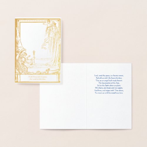 Blessed Virgin Mary Card