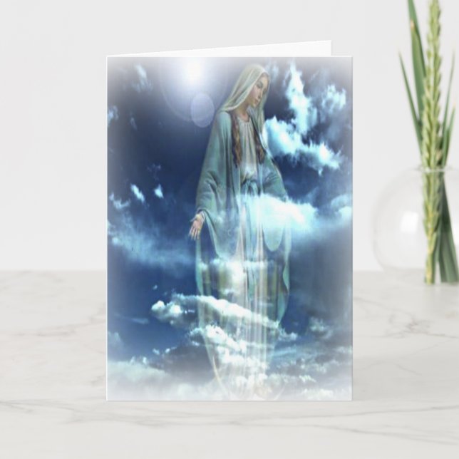 Blessed Virgin Mary Card (Front)