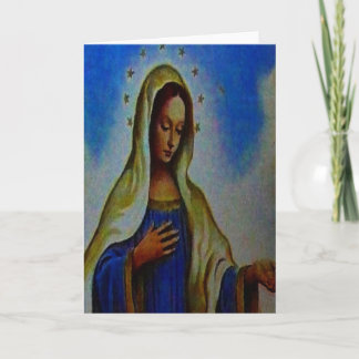 Blessed Virgin Mary Card