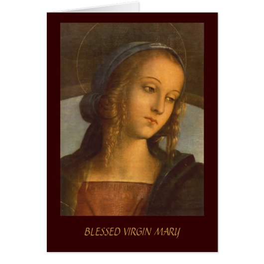 BLESSED VIRGIN MARY CARDS (Front)