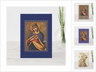 BLESSED VIRGIN MARY CARDS