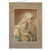 Blessed Virgin Mary Catholic Religious Daisies (Front)