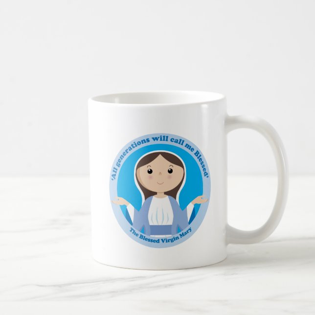 Blessed Virgin Mary Coffee Mug (Right)
