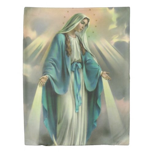 Blessed Virgin Mary Duvet Cover