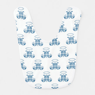 Blessed Virgin Mary Emblem Baby Bib