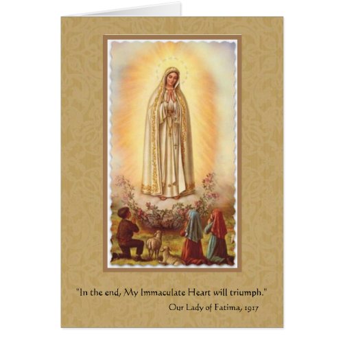 Blessed Virgin Mary Fatima Children