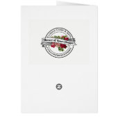 Blessed Virgin Mary Fatima Children Cards (Back)