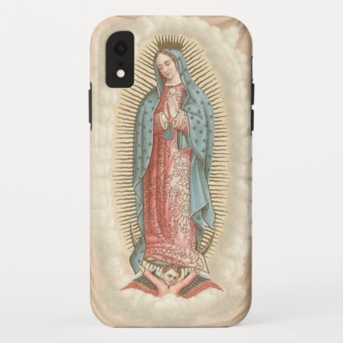 Blessed Virgin Mary Guadalupe Catholic Religious iPhone XR Case