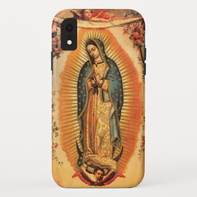 Blessed Virgin Mary Guadalupe Catholic Religious Case-Mate iPhone Case (Back)