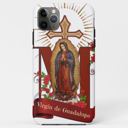 Blessed Virgin Mary Guadalupe Catholic Religious iPhone 11 Pro Max Case