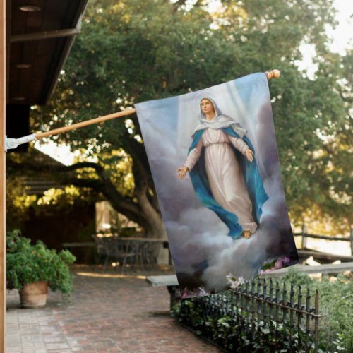 Blessed Virgin Mary House Flag