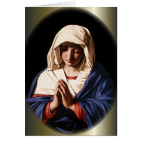 Blessed Virgin Mary in Prayer