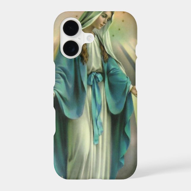 Blessed Virgin Mary Iphone Case (Back)