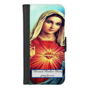 Blessed Virgin Mary iPhone 8/7 Wallet Case