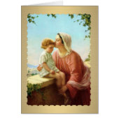 Blessed Virgin Mary Jesus Catholic Religious (Front)