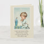Blessed Virgin Mary Little Boy Poem Card