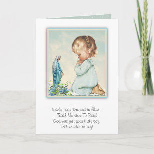 Lovely Lady Dressed In Blue Cards & Templates | Zazzle