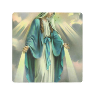Blessed Virgin Mary Metal Print