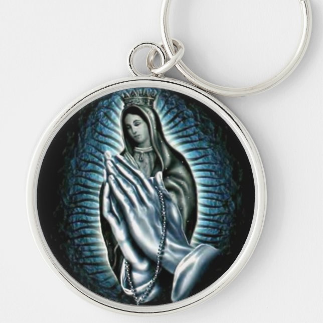 Blessed Virgin Mary - Mother of God Keychain (Front)
