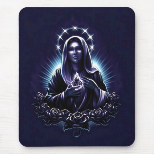 Blessed Virgin Mary _ Mother of God Mouse Pad