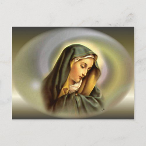 Blessed Virgin Mary _ Mother of God Postcard