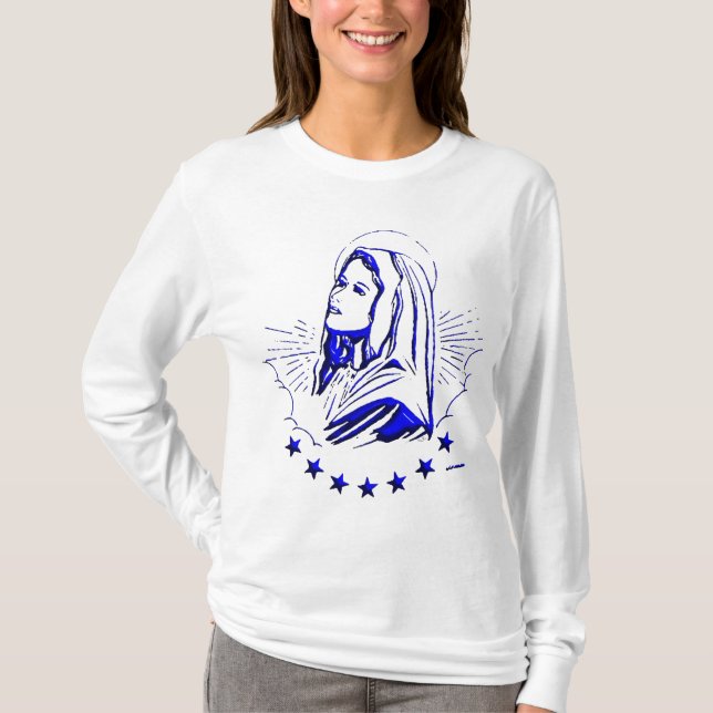 Blessed Virgin Mary - Mother of God T-Shirt (Front)