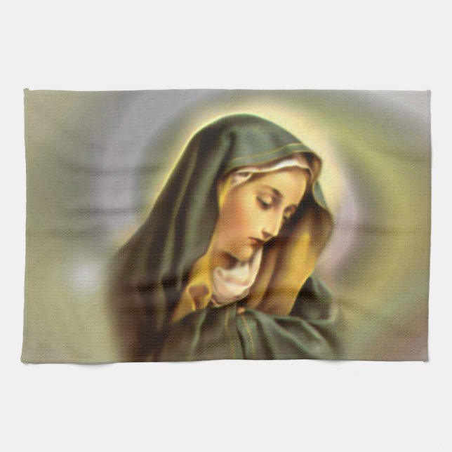 Blessed Virgin Mary - Mother of God Towel (Horizontal)