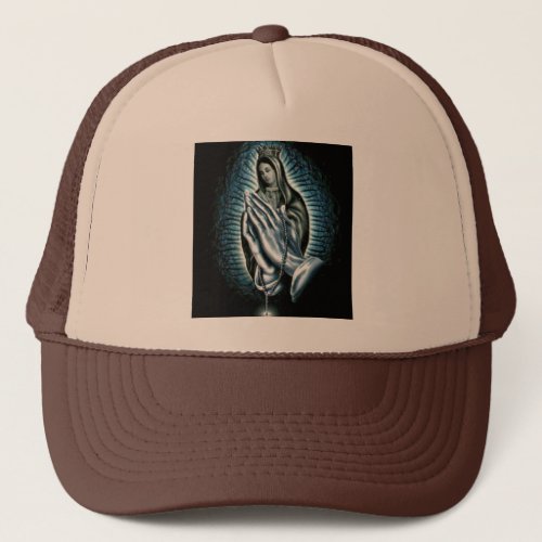 Blessed Virgin Mary _ Mother of God Trucker Hat