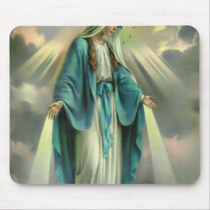 Blessed Virgin Mary Mouse Pad