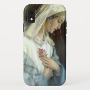 Blessed Virgin Mary Mystical Rose Catholic Iphone Xr Case at Zazzle
