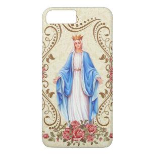 Blessed Virgin Mary Our Lady of Grace Catholic iPhone 8 Plus/7 Plus Case