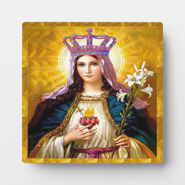 Blessed Virgin Mary Plaque (Front)