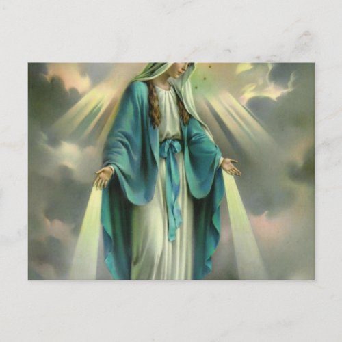 Blessed Virgin Mary Postcard