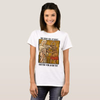 Blessed Virgin Mary Punch the Devil in the Face
