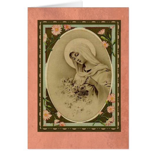 Blessed Virgin Mary Religious Catholic (Front)