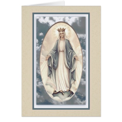 Blessed Virgin Mary Religious Traditional Catholic