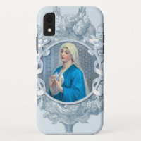 Blessed Virgin Mary Religious Vintage Catholic Cas