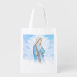 Blessed Virgin Mary Reusable Grocery Bag