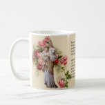 Blessed Virgin Mary Roses Memorare Prayer Coffee Mug Blessed Virgin Mary Roses Memorare Prayer Coffee Mug