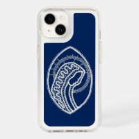 Blessed Virgin Mary, white lace, navy blue