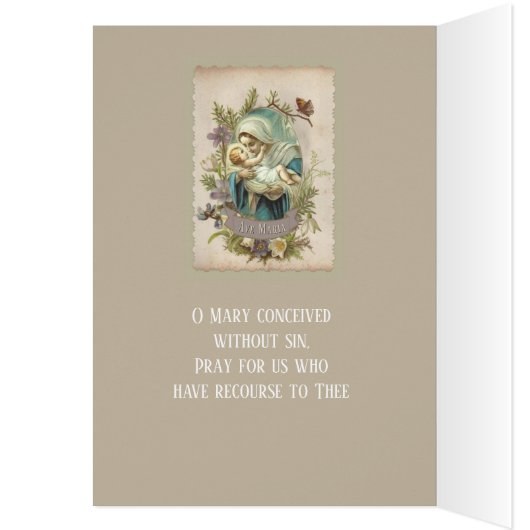 Blessed Virgin Mary with Baby Jesus (Inside (Left))