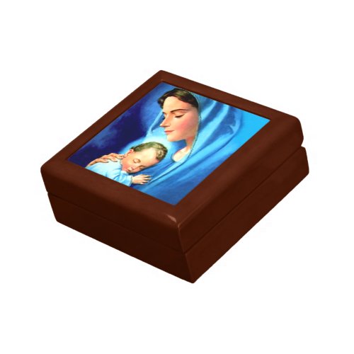 Blessed Virgin Mary with Baby Jesus Gift Box