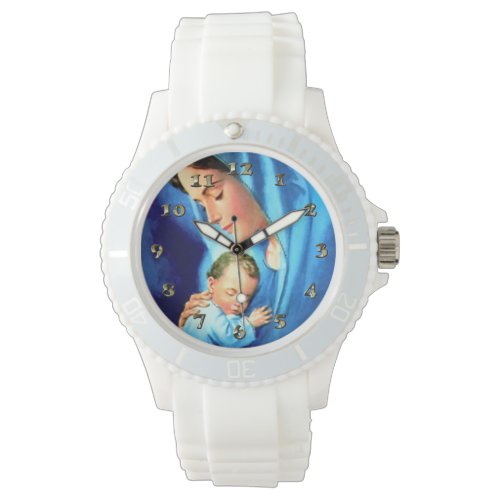 Blessed Virgin Mary with Baby Jesus Watch