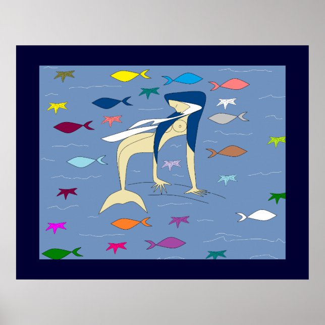 BLESSED VIRGIN MERMAID POSTER (Front)