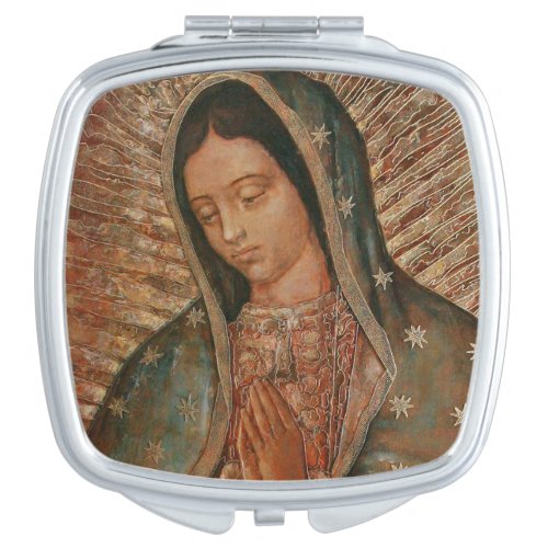 Blessed Virgin of Guadalupe Compact Mirror